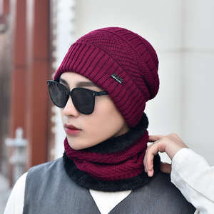 Calentador <span class=keywords><strong>de</strong></span> cuello <span class=keywords><strong>de</strong></span> AI-MICH para hombre y mujer, gorro <span class=keywords><strong>de</strong></span> invierno <span class=keywords><strong>de</strong></span> punto, térmico, <span class=keywords><strong>de</strong></span> felpa, suave, grueso, <span class=keywords><strong>de</strong></span> lana, bufanda, conjunto <span class=keywords><strong>de</strong></span> gorros <span class=keywords><strong>de</strong></span> punto - Product Image 3