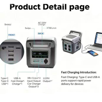 Certification CE, 3500+ cycles, 1100Wh, 12.8V, 86Ah, batterie de stockage d'énergie de petite taille, générateur solaire, station d'alimentation hors réseau