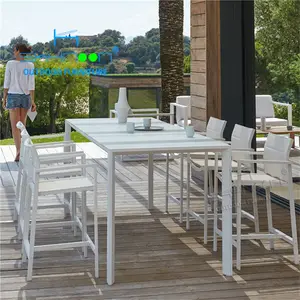 豪华咖啡桌吧台椅子热销意大利风格家具现代抗紫外线吧台豪华 (54010)