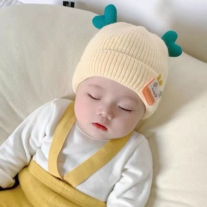Niños bebé cálido bufanda con capucha sombrero calavera gorra pasamontañas sombrero de punto niños pequeños de punto con capucha invierno pasamontañas suéter sombrero de punto - Product Image 2