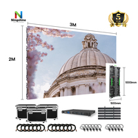 4m X 3m Panneau Led Grand support intérieur extérieur Location de scène Affichage Led Écrans de signalisation numérique