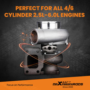 MaXpeedingrods GT3582 GT35 Turbine de turbo améliorée à double roulement à billes, bride Vband T3 pour moteur 2.5L-6.0L - Product Image 5