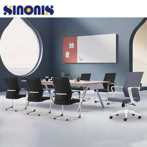 Sinonis Modern Minimalist Breathable Mesh Staff Chair <b>Computer</b> Lifting Swivel Ergonomics <b>Office</b> Chair - Product Image 4