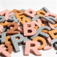 Ensemble d'aimants ABC esthétiques et colorés de qualité supérieure, aimants alphabet majuscules et minuscules pour réfrigérateur, tableau blanc, apprentissage à domicile