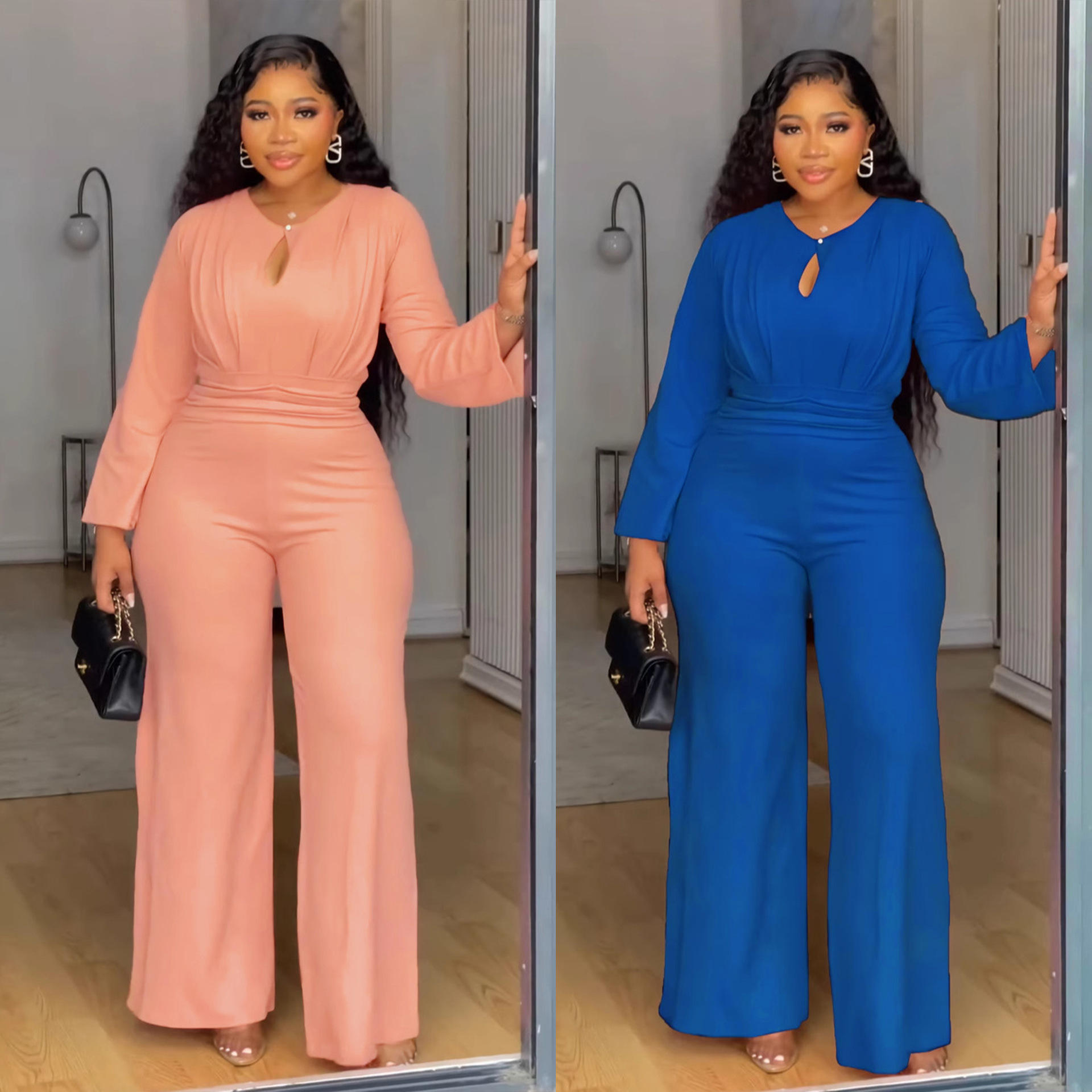Best Selling Jumpsuit for Fat Ladies Stylish Plus Size Clothing