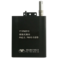 Capteur de poussière laser YT-PM2510 à 2 canaux, capteur PM2.5, capteur PM10, 12V, port 485