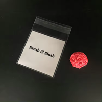 Sacs d'emballage rétractables en plastique transparent auto-adhésifs OPP pour portefeuilles, bonbons et autres friandises, impression en héliogravure
