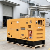 Générateur diesel silencieux Cummins Perkins Weichai 50 kW/60 kW/100 kW/150 kW 1500/1800 tr/min avec télécommande pour l'exploitation minière et la construction (unité simple)