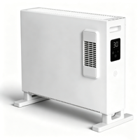 Chauffage électrique intelligent à convection avec minuterie 24h, contrôle à distance via application WiFi, affichage numérique et protection avancée contre la surchauffe