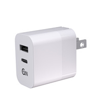 Cargador Ultra Rápido de 45w Tipo C Gan, Cargador Rápido de 45w, Adaptador de Cargador de 45w