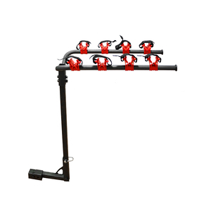 Venta al por mayor de Material de acero de portador de carga 4 bicicletas <span class=keywords><strong>maletero</strong></span> de <span class=keywords><strong>coche</strong></span>, bicicleta de montaña Rack - Product Image 2