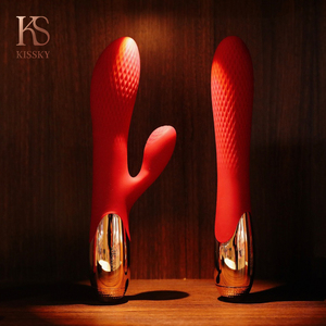 New Waterproof Dual Motor Rabbit <b>Vibrator</b> Rechargeable Handheld Adult Toy for Women G-Spot Sex Products Dildo Type - Product Image 5