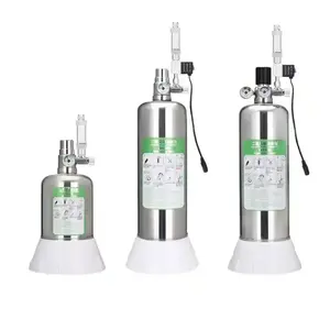 <span class=keywords><strong>Kit</strong></span> de sistema generador de <span class=keywords><strong>CO2</strong></span> para <span class=keywords><strong>acuario</strong></span> ZRDR DIY con ajuste de flujo de aire a presión, planta de agua, pez <span class=keywords><strong>Co2</strong></span> ValveCo2, cilindro de gas - Product Image 1