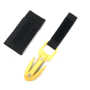 Cuchillo de Buceo Ligero y Seguro para Snorkel, Cortador de Líneas, Hoja de Acero Inoxidable de 8 cm, 0.0185 kg, Logotipo Personalizado, Modelo DK005 - Product Image 4