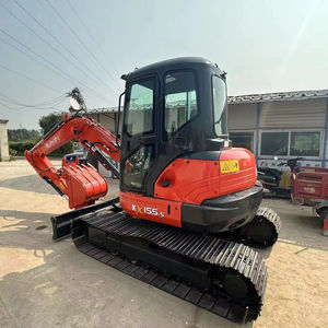 Mini-excavatrice Kubota KX155 d'occasion, 90% neuve - Product Image 1