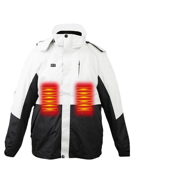 Wholesale Heated Jacket with USB-C Rechargeable Battery Customized