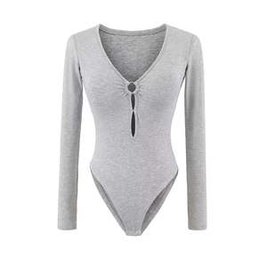 Body Sexy con Escote en V para Mujer, Diseño Hueco de Runwaylover - Product Image 2