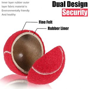 Balle de tennis en caoutchouc durable personnalisée pour chien, jouet à mâcher pour l'entraînement sportif, cadeau promotionnel, jouet pour animaux de compagnie, balle de tennis d'entraînement pour chiens - Product Image 4