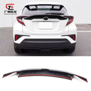 สปอยเลอร์กันชนหลังสีดำเงาสำหรับ <span class=keywords><strong>Toyota</strong></span> <span class=keywords><strong>CH</strong></span>-<span class=keywords><strong>R</strong></span> ปี 2018-2020 ชุดแต่งดิฟฟิวเซอร์ วัสดุพลาสติก ABS อะไหล่รถยนต์ - Product Image 2