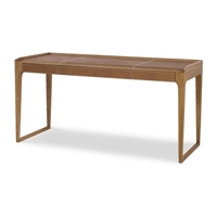 Fabricant direct, table de toilette, bureau d'ordinateur, en bois massif de chêne durable, style moderne, pour la maison ou le bureau, avec tiroirs de rangement