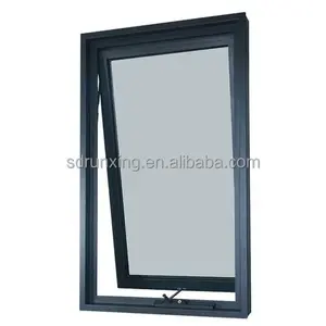 Seguridad Prevención de incendios El diseño profesional se puede personalizar ventana colgante de doble vidrio ventana de aluminio