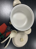 Panci Listrik Mini Anti Lengket untuk Memasak Cepat, Penggunaan Rumah Tangga, Kapasitas 1.5L, Kontrol Mekanis, Multifungsi, Mie Instan 900W