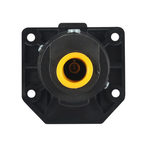 Connecteur de remorque 7 broches, prise femelle noire, prise automobile, norme Mo-167, montage standard - Product Image 1
