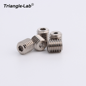 Adaptadores de Cobre Plateado de Alto Flujo Trianglelab QIDI, Convertidor para Impresora 3D Compatible con Boquilla V6, Nuevas Piezas de Maquinaria de Impresión - Product Image 2