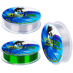 Línea de Pesca de Nailon de 100 Metros, Línea Monofilamento de Alta Resistencia, Agua Dulce y Salada, Accesorio de Pesca al por Mayor OEM - Product Image 3
