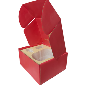 <span class=keywords><strong>Caja</strong></span> de Papel con Recubrimiento Brillante, <span class=keywords><strong>Caja</strong></span> de Regalo Plegable Festiva para Adornos Navideños y <span class=keywords><strong>Caja</strong></span> de Belleza para Fiestas - Product Image 2