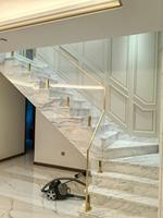 Pince à verre en alliage d'aluminium pour balcon sans cadre, hôtel, antirouille, résistante à la charge, décorative, anodisée, style moderne, étanche