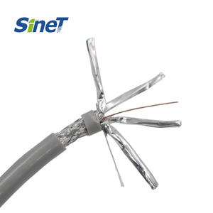 Venta al por mayor Descuento Cat-7 <span class=keywords><strong>SFTP</strong></span> Cable 23AWG/22AWG Cobre puro sólido 4 pares Pase la prueba 10G Cat 8 UTP Cable Cables de comunicación - Product Image 4