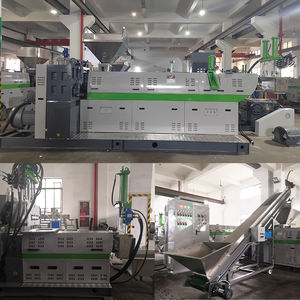 Pp dana בורג יחיד גלגול extruder peletizer קו כפול שלב כפול גרנולטורים מכונת מיחזור פלסטיק - Product Image 2