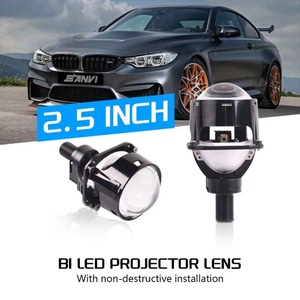 Sanvi S6 2.5 Inch 42W/49W Beam High/Low 5500K Car Bi LED Projector Lens Headlights for BMW Toyota Universal 12V Headlight Update - Product Image 3