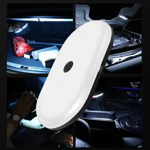 एलईडी टच कार आंतरिक लाइट पढ़ना डोम 3 प्रकाश रंग बदलने यूएसबी चार्ज ऑटो छत छत चुंबक दीपक रात को प्रकाश
