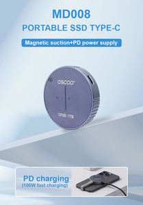 OSCOO için 2TB 1TB 512GB manyetik harici SSD sabit disk USB 3.2 10Gbps SATA 3.0 genişleme portu ile yeni bilgisayar aksesuarları - Product Image 5