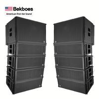Bekboes P210 Dual 10 Inch Set PASIVO Profesional Exterior Interior Line Array Altavoces Sistema de audio Sonido