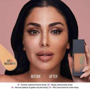 Fond de teint liquide longue tenue, imperméable, contrôle du sébum, couvrance totale, correcteur de maquillage, faux filtre, fini mat lumineux, personnalisé - Product Image 5
