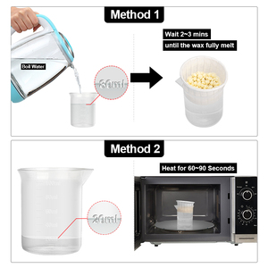 Lifetsance ชุดแว็กซ์กำจัดขนจมูกสำหรับผู้ชาย-ปลอดภัยรวดเร็วเครื่องทำความร้อนไฟฟ้าที่จมูกและจมูก - Product Image 3