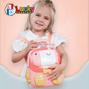 ชุดของเล่นบ้านตุ๊กตาปราสาทสี่ชั้นแกรนด์สีชมพูสำหรับเด็กพร้อมเฟอร์นิเจอร์และอุปกรณ์เสริมชุดของเล่นเจ้าหญิง <span class=keywords><strong>Castal</strong></span> - Product Image 2