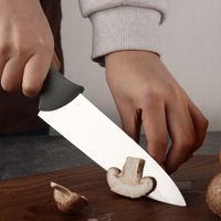 Couteau de chef KITCHENCARE en acier inoxydable 5Cr15Mov, manche ergonomique antidérapant, couteau de cuisine pour couper la viande et les légumes