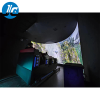 Plateforme de mouvement 6DOF à 12 places XD Cinema Simulateur de vol orbital pour enfants Aire de jeux électrique intérieure
