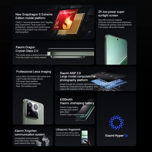 Nuovo <span class=keywords><strong>Xiaomi</strong></span> 15 <span class=keywords><strong>Pro</strong></span> Originale, 1TB/512GB/256GB, Smartphone <span class=keywords><strong>Xiaomi</strong></span> Mi da 6,73 Pollici con NFC e 5G - Product Image 3