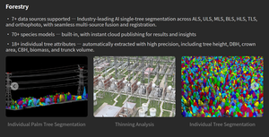 Plateforme de données spatiales LiDAR 360 V9.0 : Partage cloud et analyse spectrale pour la surveillance des déformations des tunnels et la gestion des stocks de carbone - Product Image 4