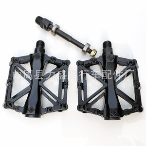 Pédales à deux roulements en alliage d'aluminium pour vélos de montagne, axe en acier durable - Product Image 4