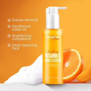 Nettoyant Visage Éclaircissant à la Vitamine C, <span class=keywords><strong>Mousse</strong></span> Nettoyante en Profondeur pour Éliminer la Graisse - Product Image 3