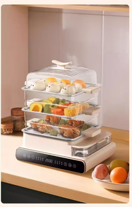 Thực tế 304 tấm sưởi ấm 800W thương mại điện thực phẩm hấp - Product Image 6