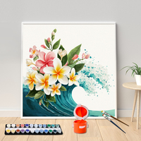 Kits de peinture par numéros DIY personnalisables, ensemble de peinture à l'huile non personnalisé pour adultes, enfants et débutants, livraison directe