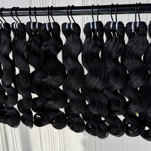 ผมมนุษย์แบบ Raw Body Wave สีธรรมชาติ เนื้อนุ่มลื่น แบบ Double Weft จัดส่งโดยตรง - Product Image 6