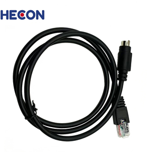 Kabel Scanner MINI Din 5pin Male ke RJ48 10P10C Patch Cord - Product Image 5
